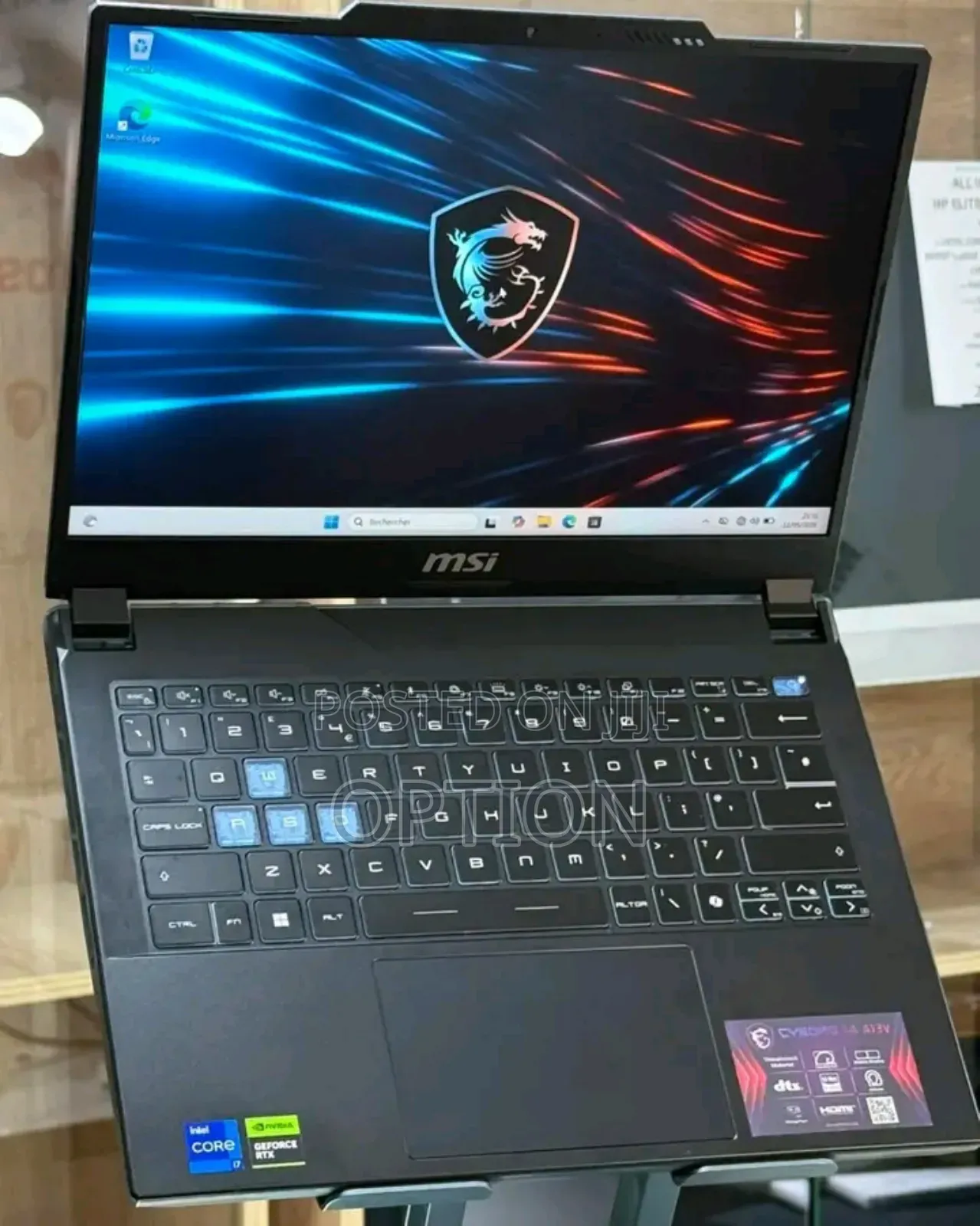 New Laptop MSI Katana 15 16GB Intel Core i7 SSD 1T