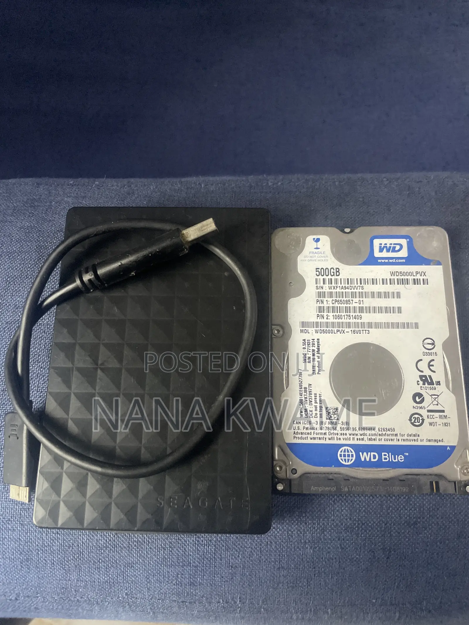 External HDD and HDD 500gb Each
