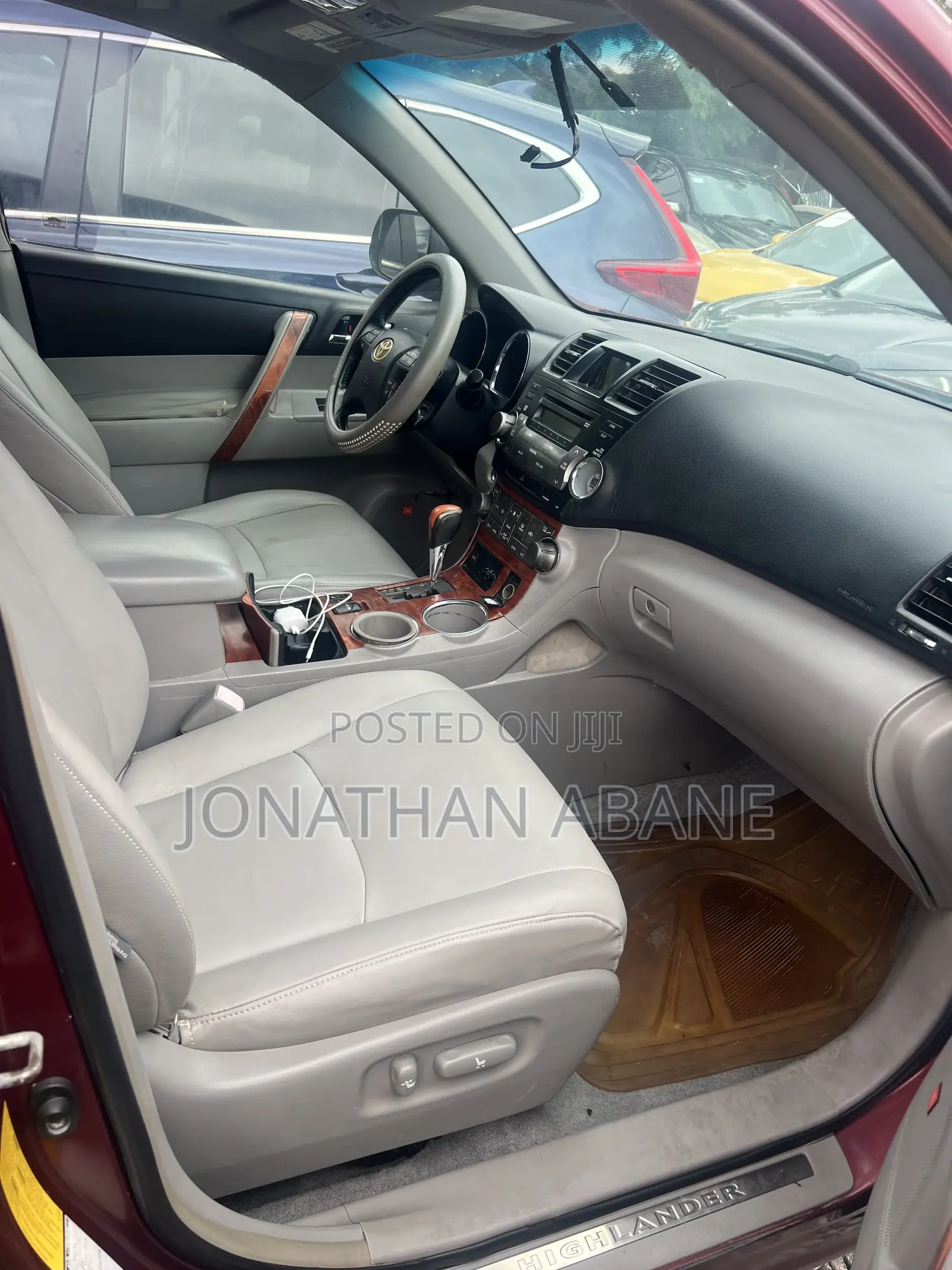 Toyota Highlander 2009 Burgundy