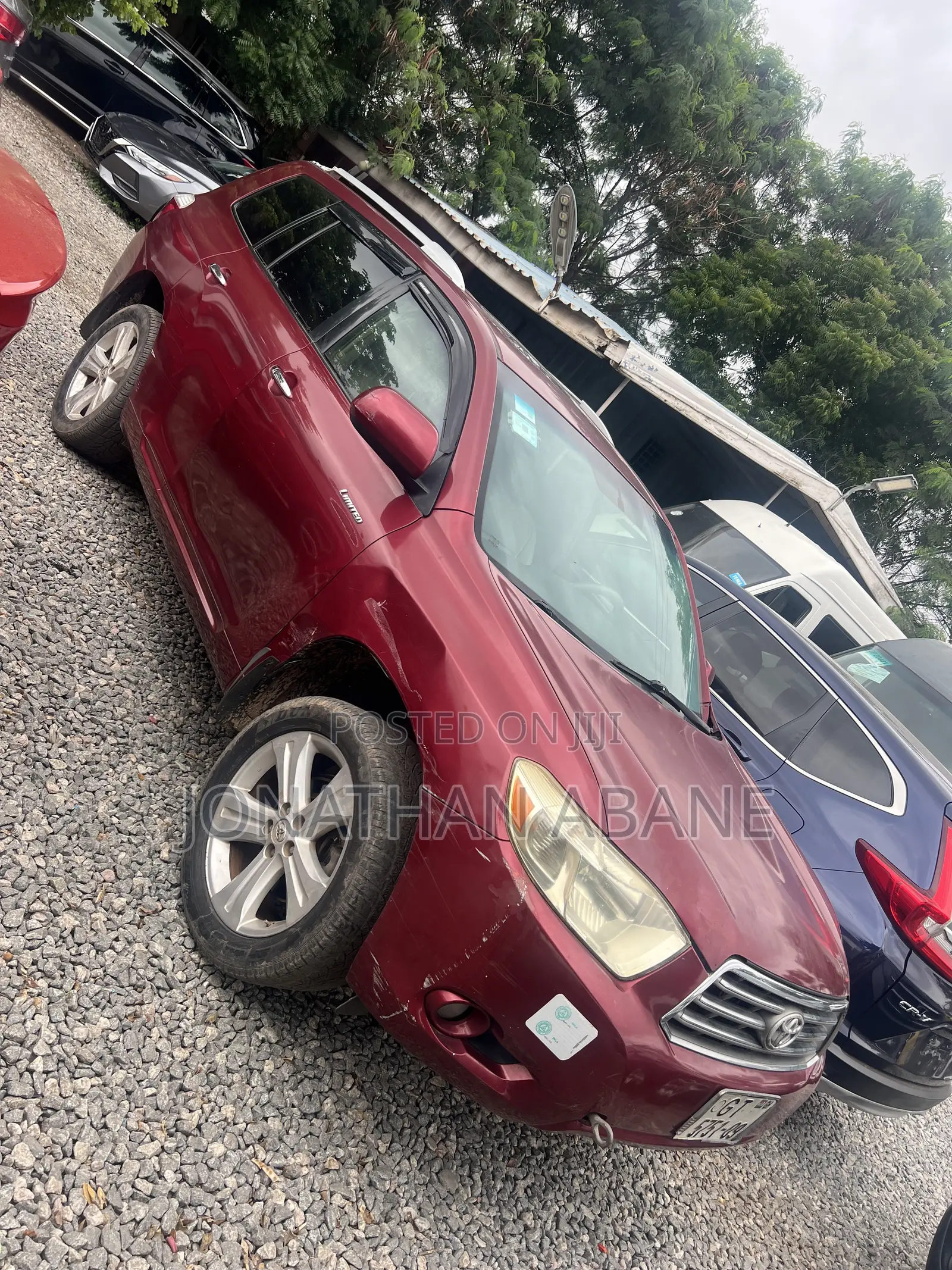 Toyota Highlander 2009 Burgundy