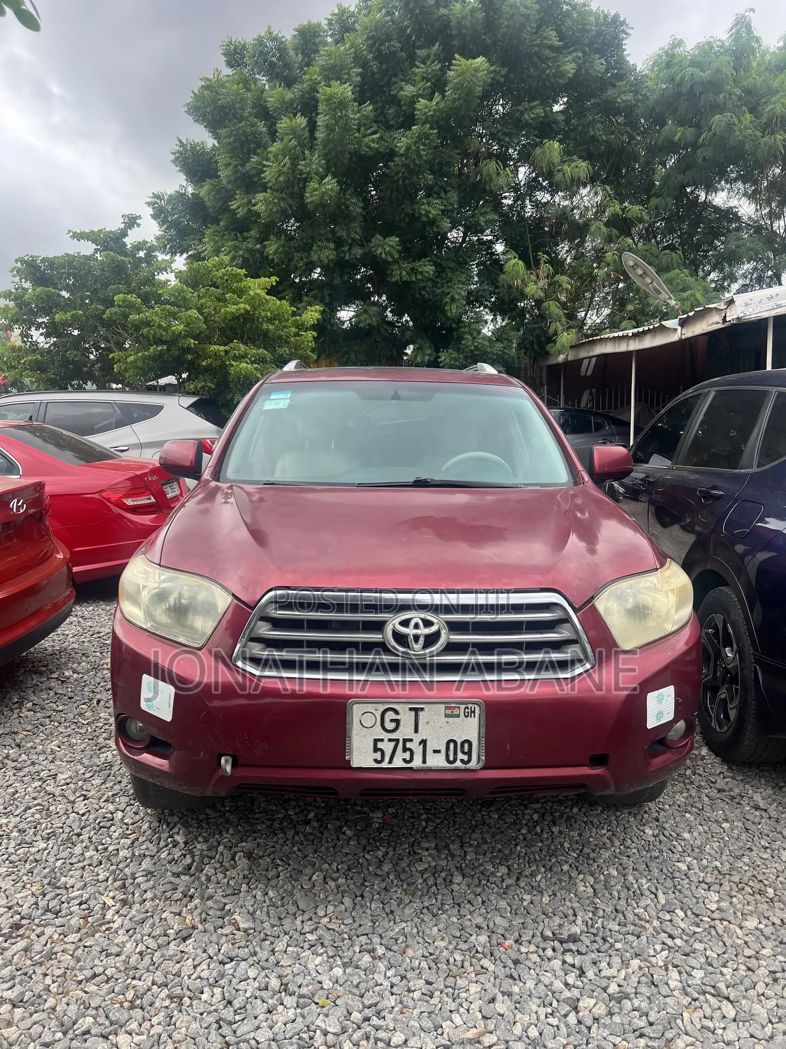 Toyota Highlander 2009 Burgundy