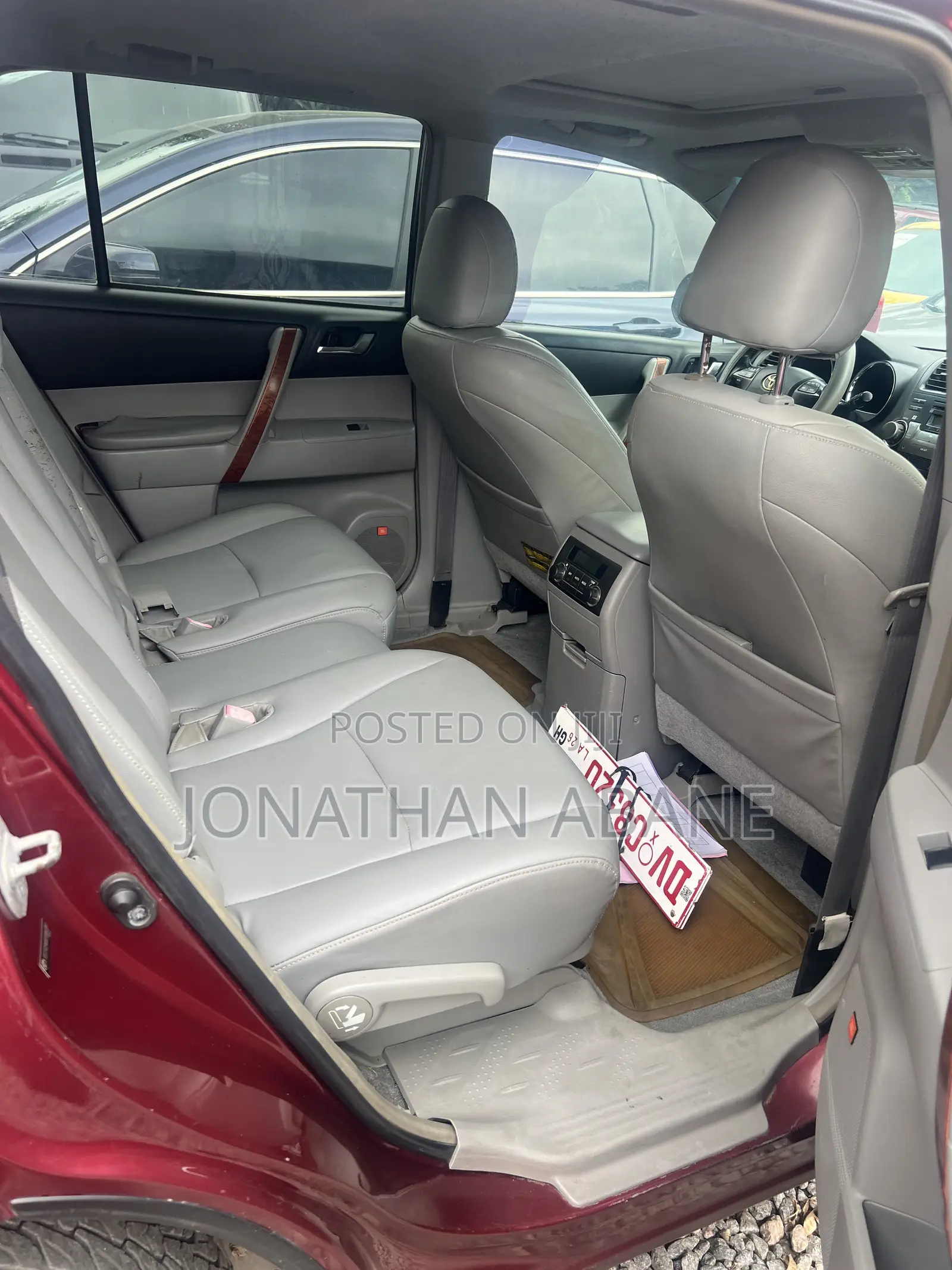 Toyota Highlander 2009 Burgundy