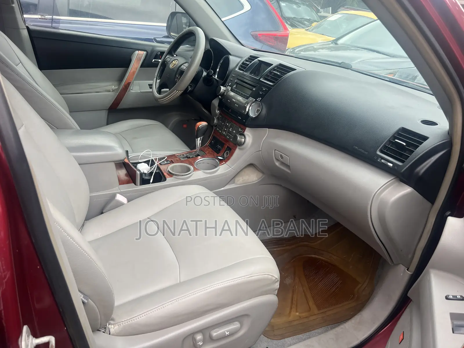 Toyota Highlander 2009 Burgundy