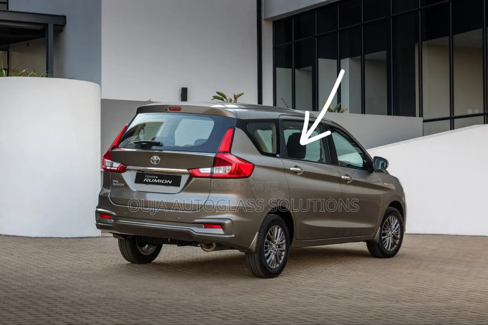 2021 Toyota Rumion Rear Right Door Glass Available
