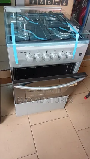 Volcano 4 Burner Gas Cooker – Powerful, Stylish Durable 4gas +Grill.
