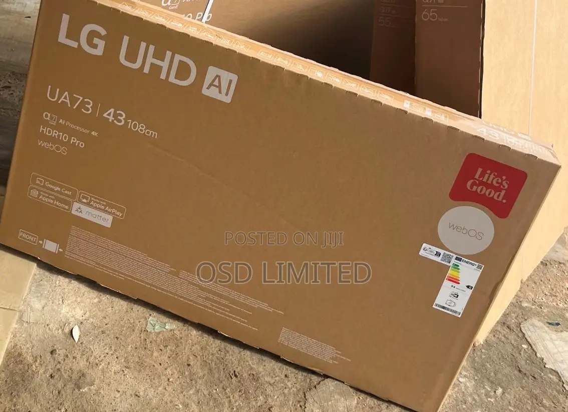 World Cup Promo Sleek Design Lg 43" Ua73