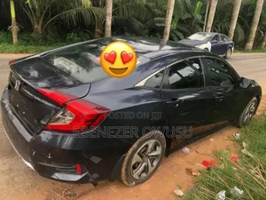 Honda Civic LX Sedan 2019 Matt Black
