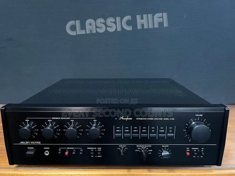 Accuphase E206 Amplifier ( Circa Late 1980s)