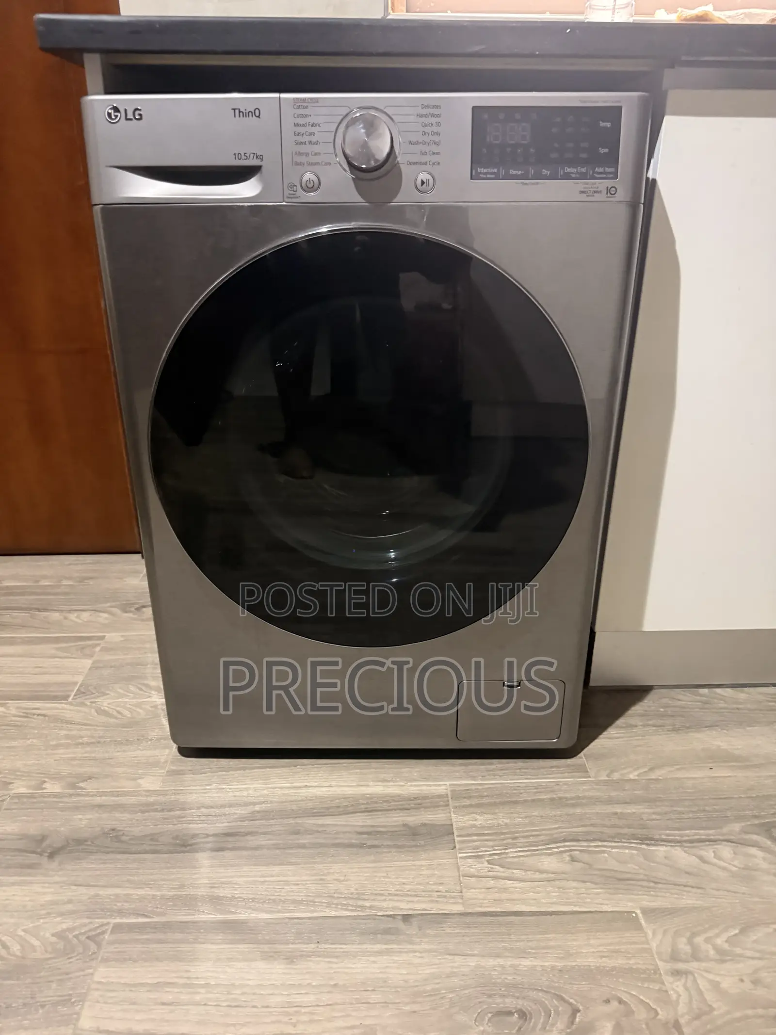 Lg 10.5kg/7kg Front Load Washer Dryer (Ai Dd | Steam | Thinq)