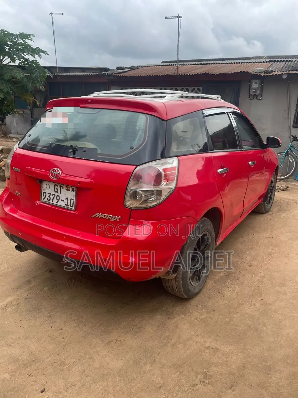 Toyota Matrix 2012 Red