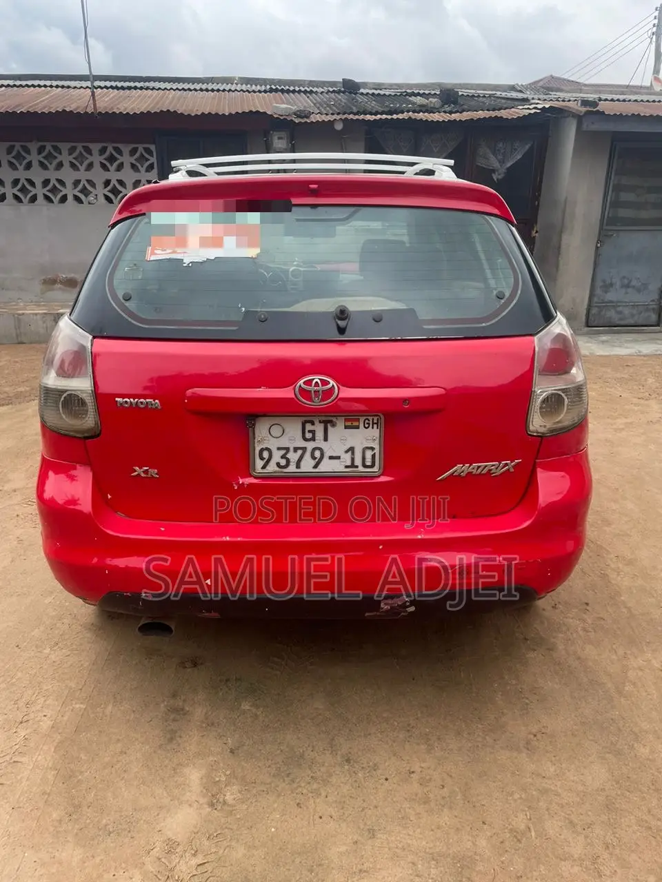 Toyota Matrix 2012 Red