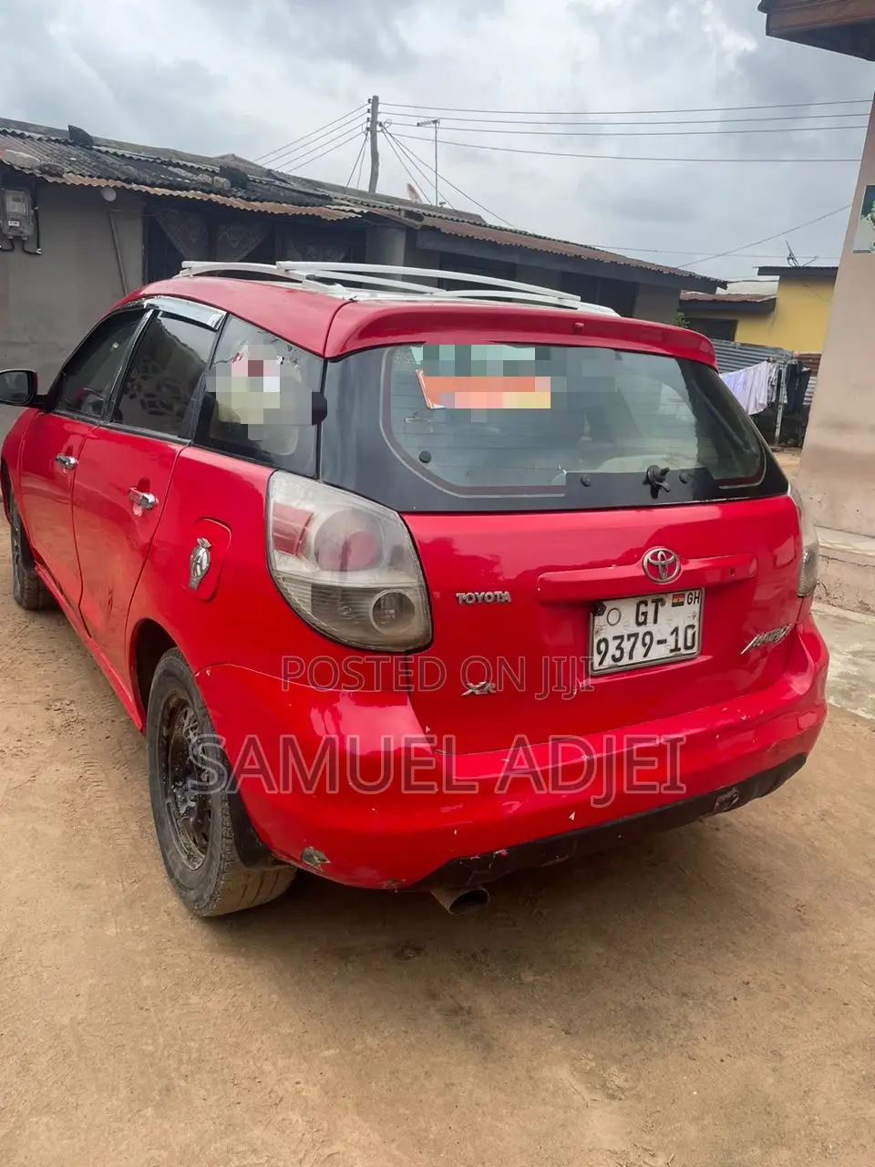 Toyota Matrix 2012 Red