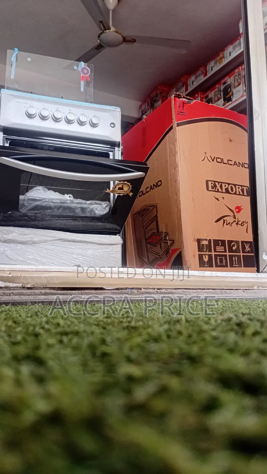 Volcano Gas Cooker With Spacious Oven