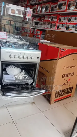 Volcano Gas Cooker With Spacious Oven