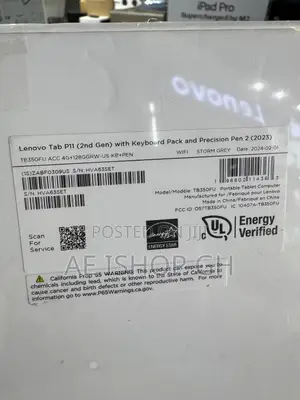 New Lenovo Tab P11 128 GB Gray