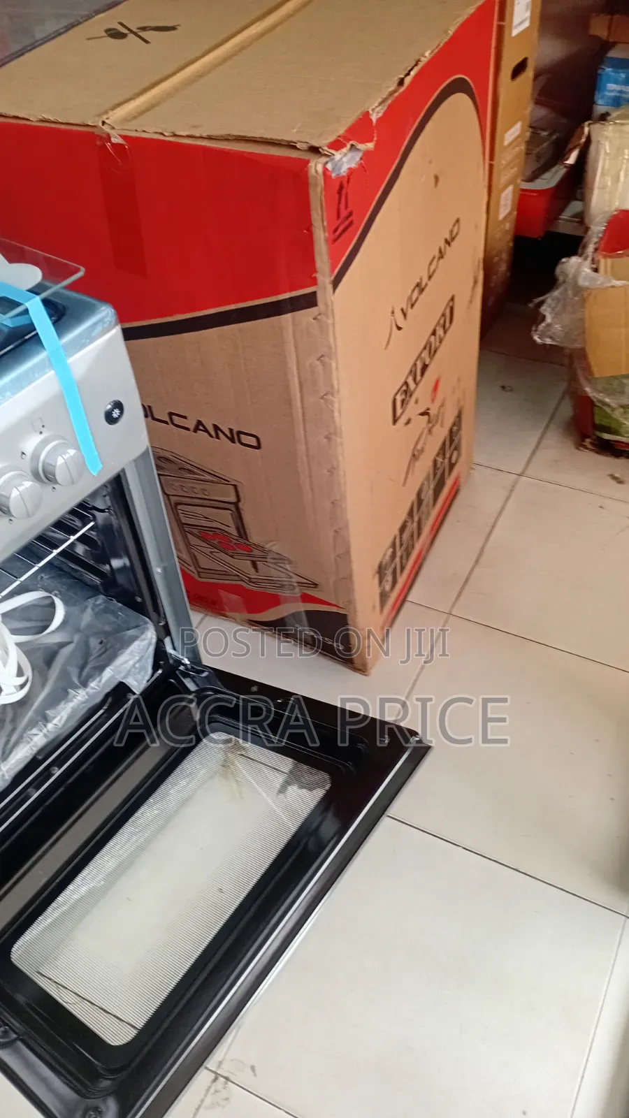 Volcano Premium 4 Burner Gas Cooker
