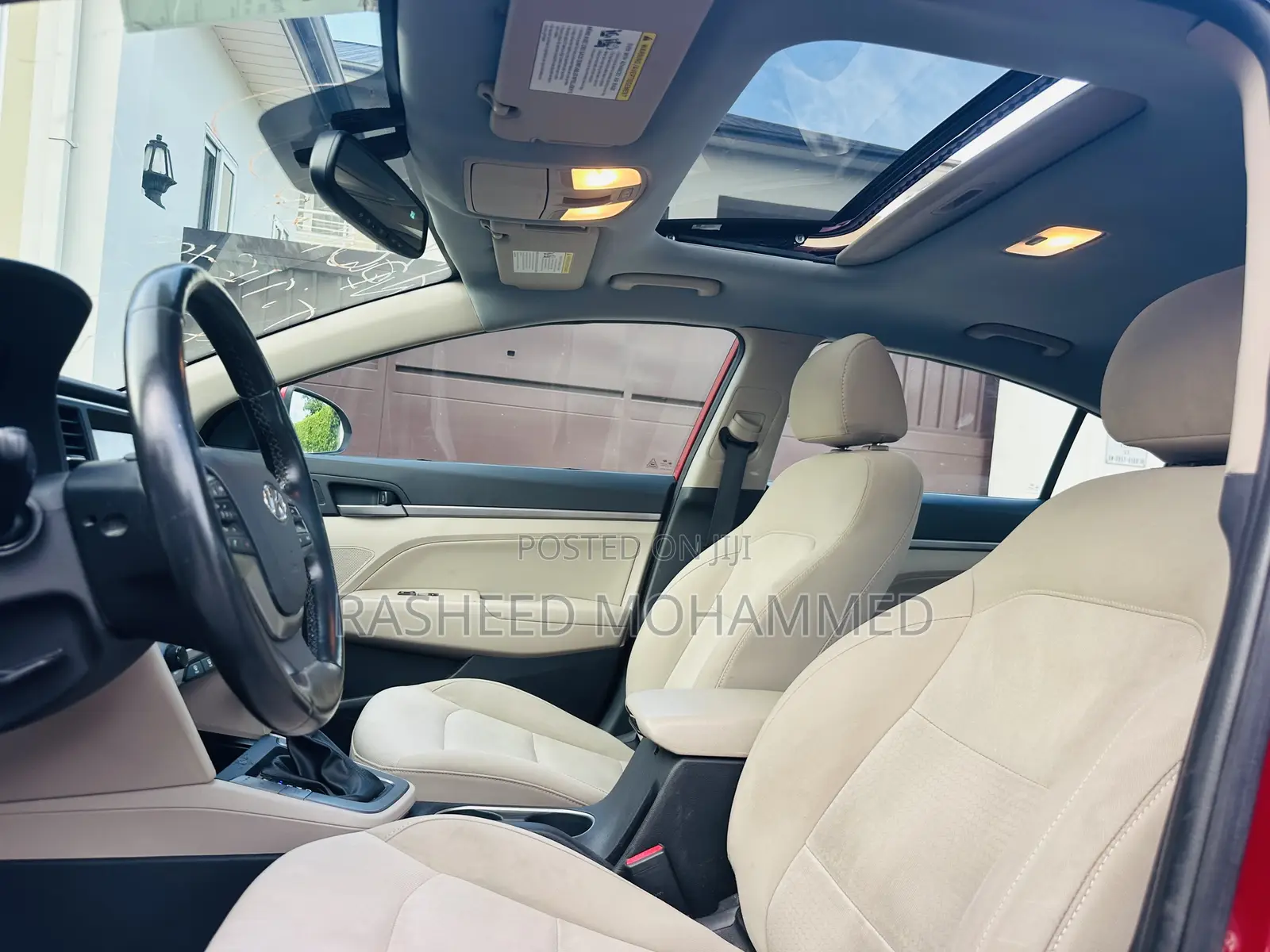 Hyundai Elantra Limited 2018 Red