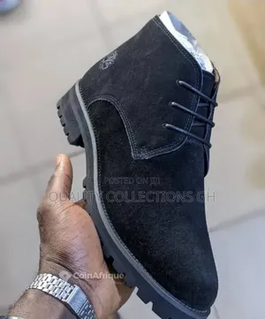 Black Suede Timberland Boots
