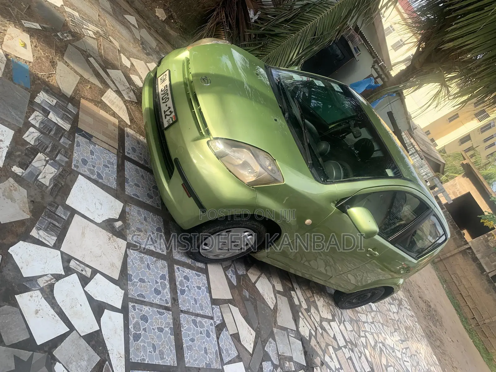 Toyota Aygo 2008 Green