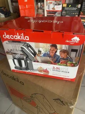Decakila 3.5l Stand Mixer-Cake Dough,Cream Whipper
