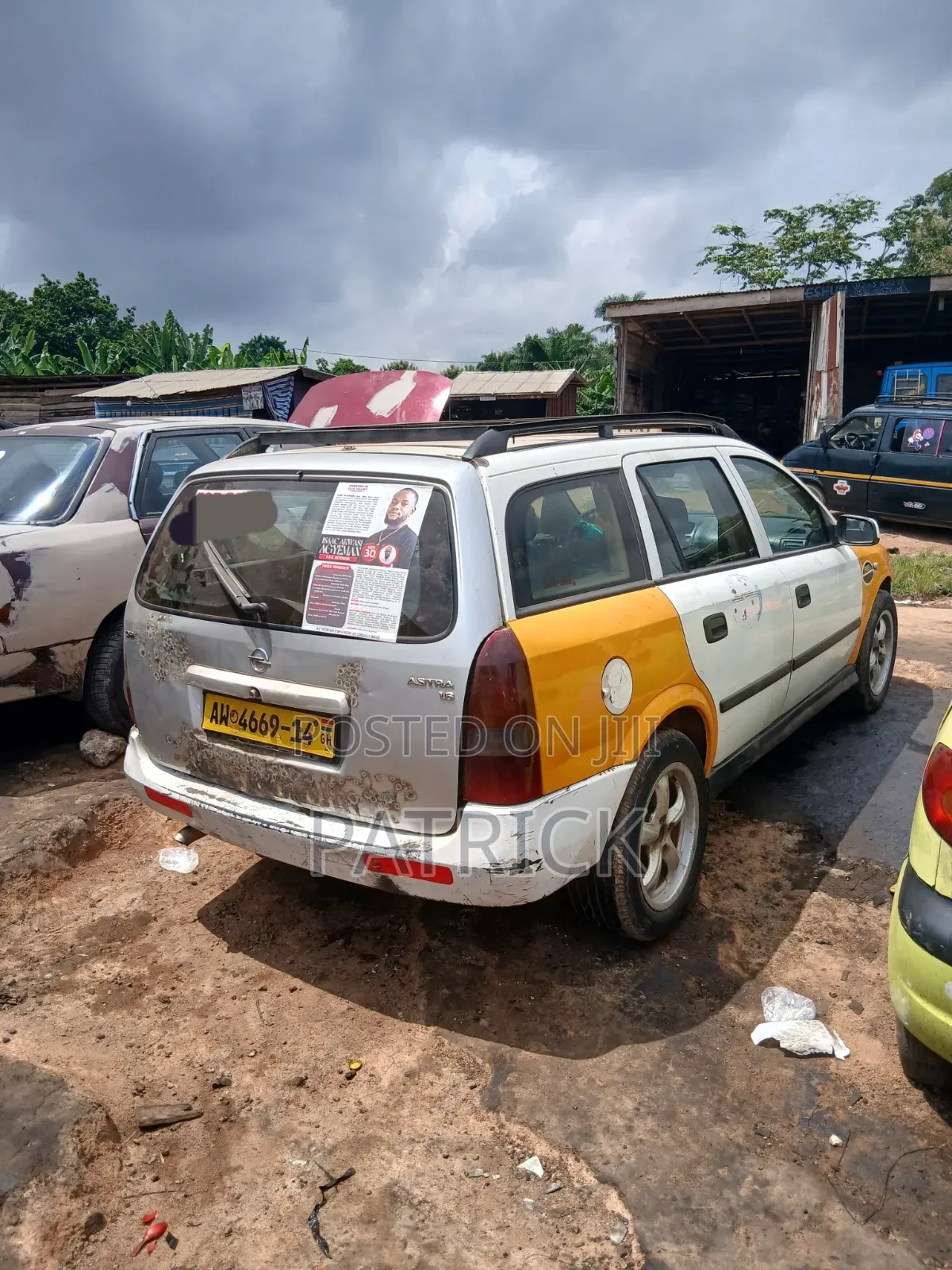 Opel Astra 2001 White
