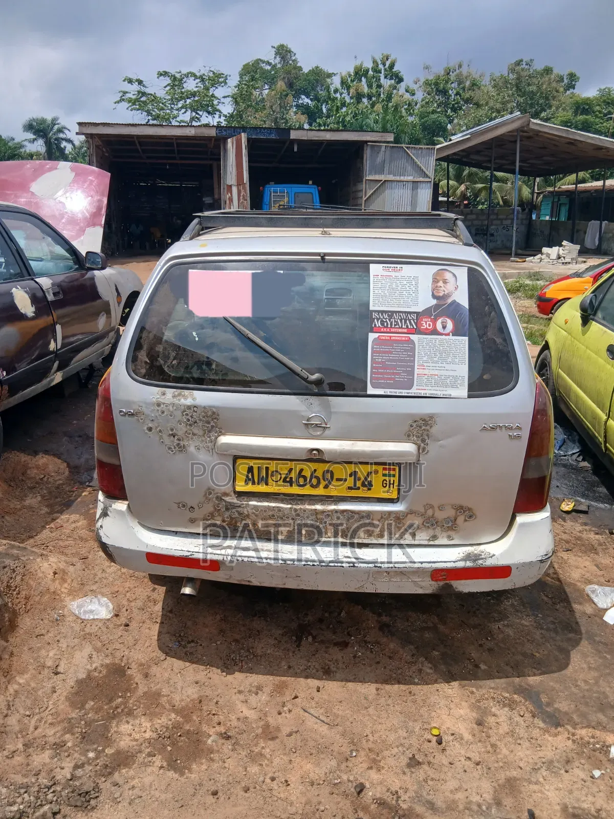 Opel Astra 2001 White