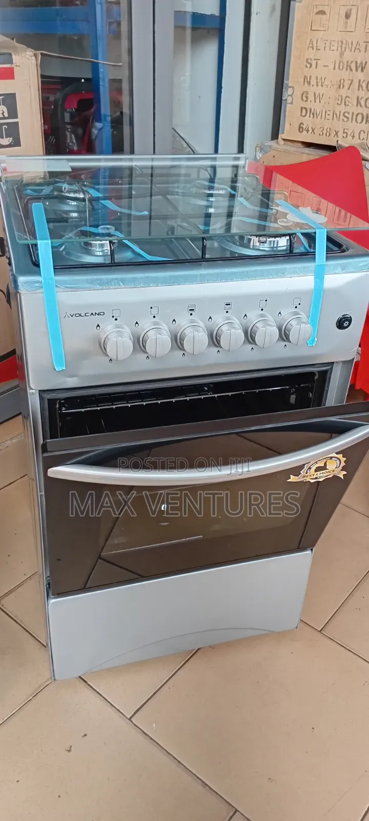 Volcano Kitchen Master 50×50 Gas Cooker 4gas