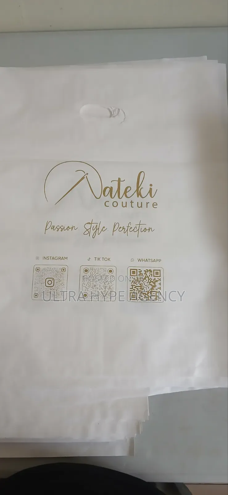 Branded Polybag for Packaging