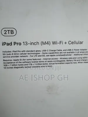 New Apple iPad Pro 13 (2024) 2 TB Silver