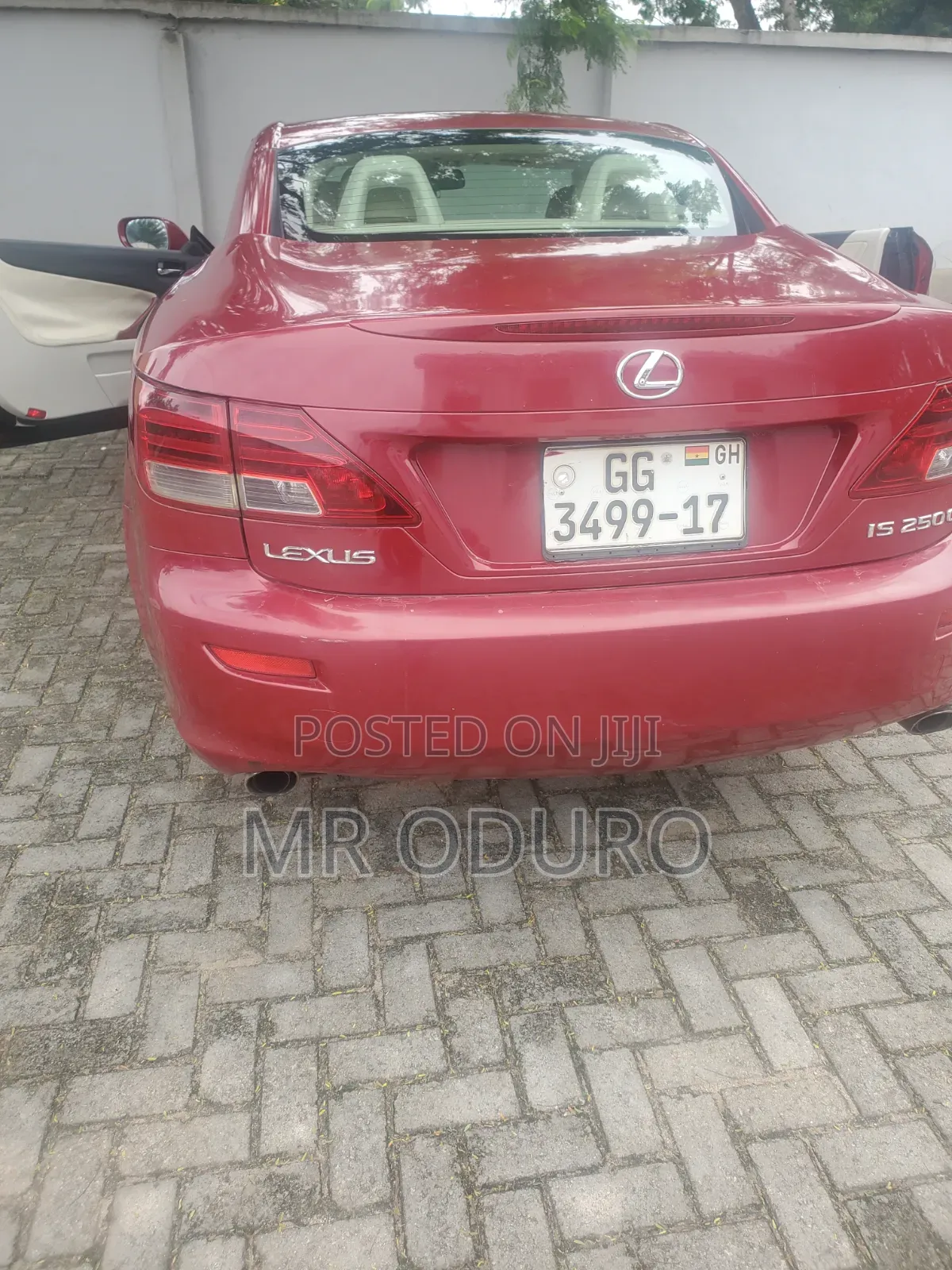 Lexus IS 250 2015 Red