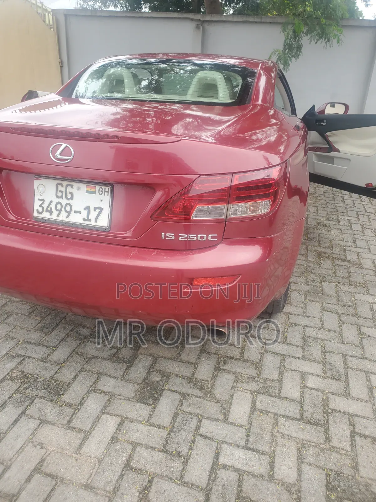 Lexus IS 250 2015 Red