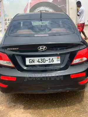 Hyundai Accent 2016 Black