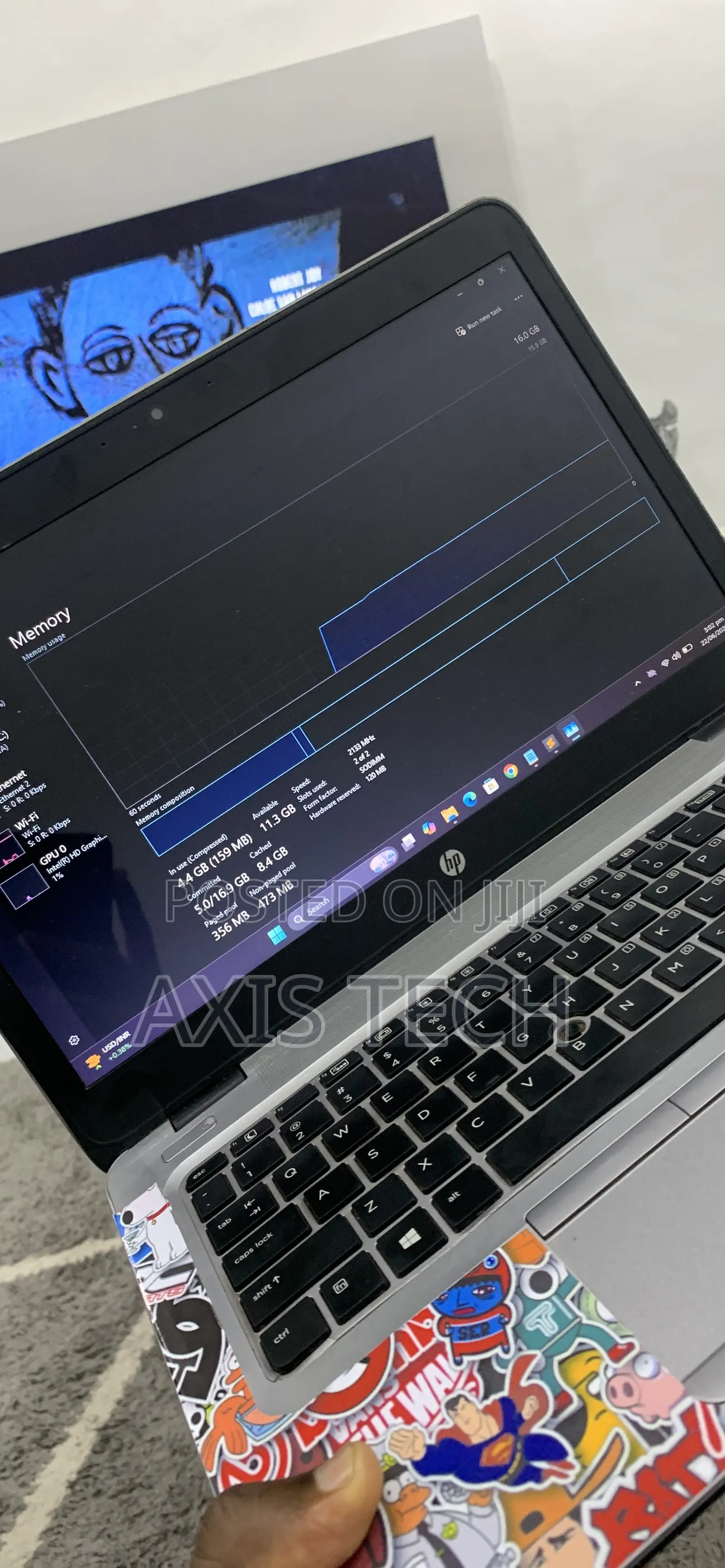 Laptop HP EliteBook 840 G3 16GB Intel Core i5 SSD 256GB