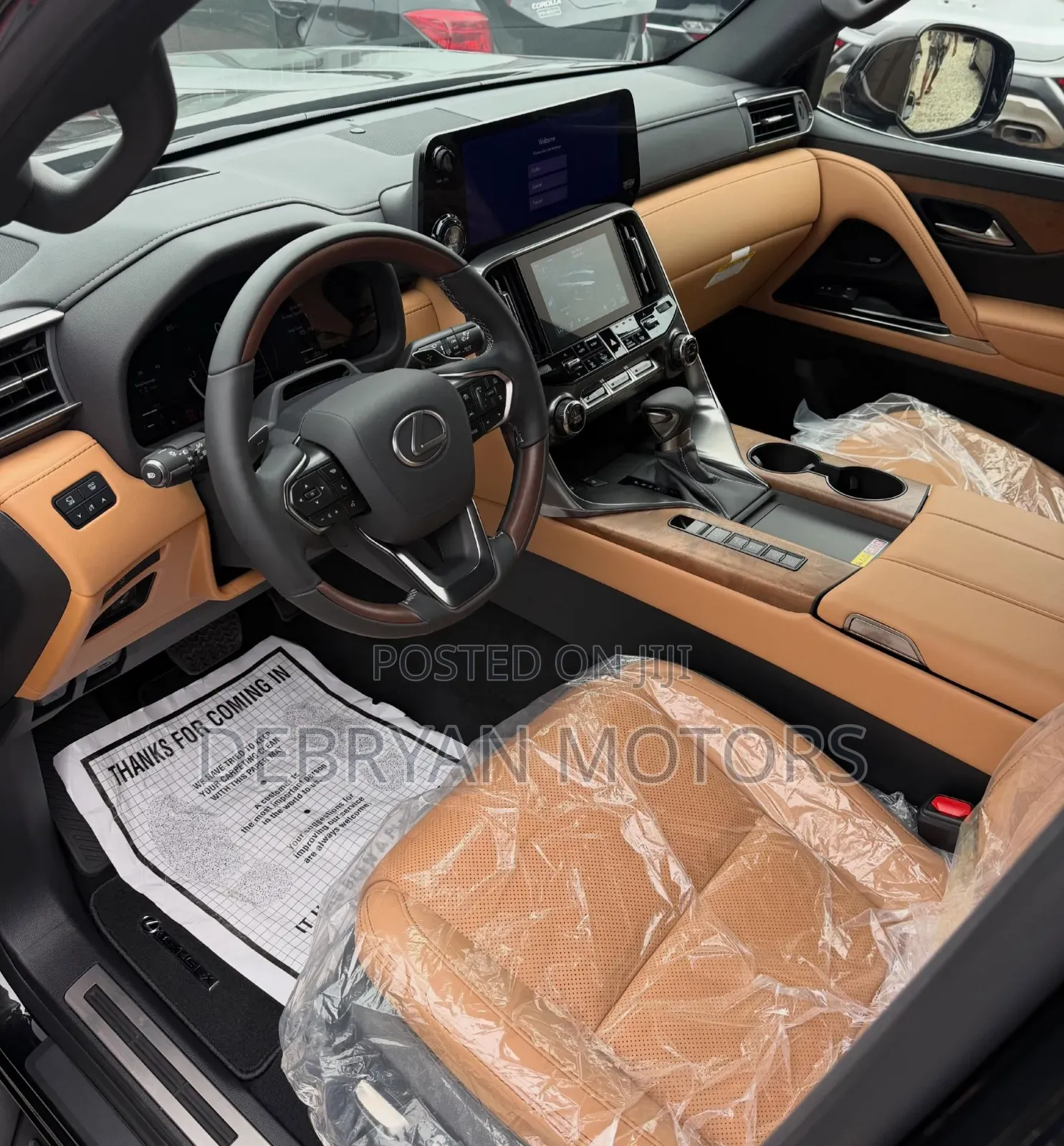 New Lexus LX 500d 2026 Black