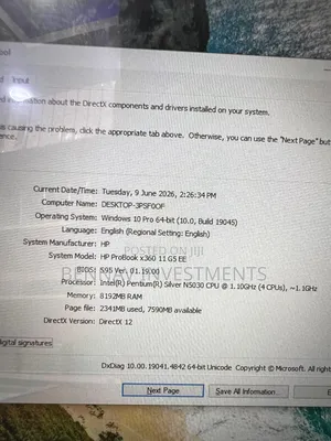 Laptop HP ProBook X360 11 G5 EE 8GB Intel SSD 128GB