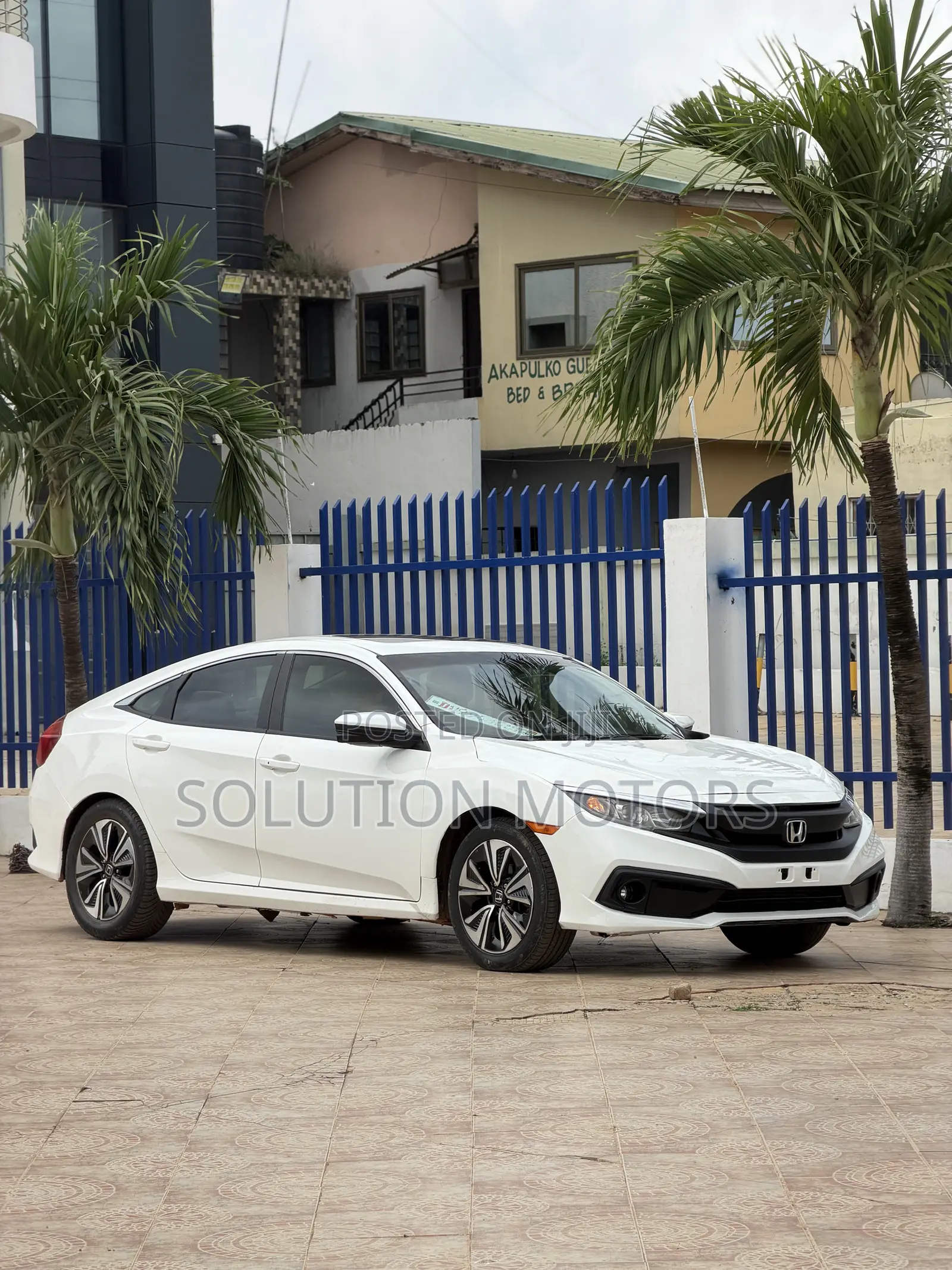 Honda Civic EX Sedan 2018 White