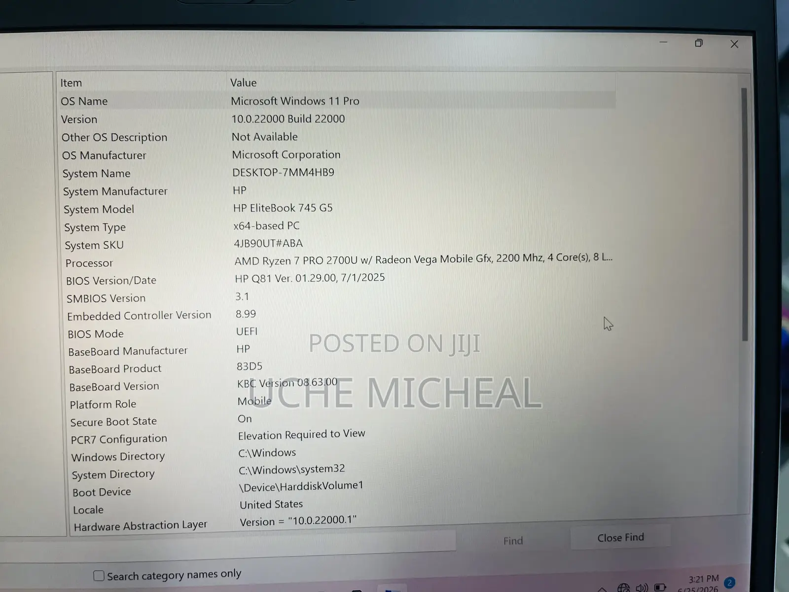Laptop HP EliteBook 745 G5 16GB AMD Ryzen 7 SSD 512GB