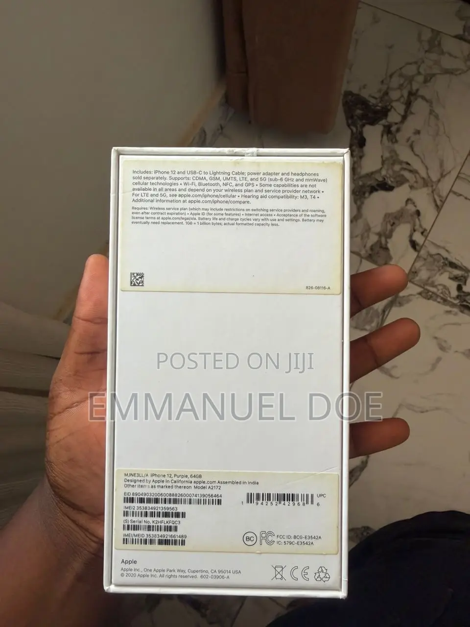 Apple iPhone 12 64 GB Purple