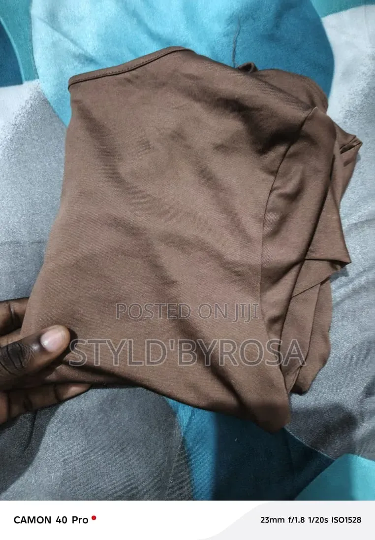 Brown Long Sleeve Bodysuit Top- Ladies Size M - Gh 70 Nego