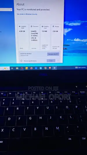 Laptop Dell Latitude E7240 4GB Intel Core i5 SSD 256GB