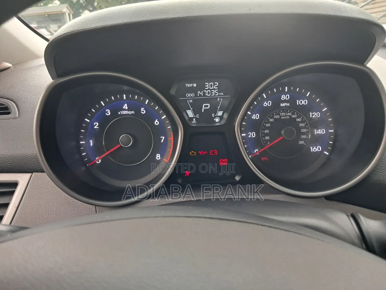 Hyundai Elantra 2013 Gray