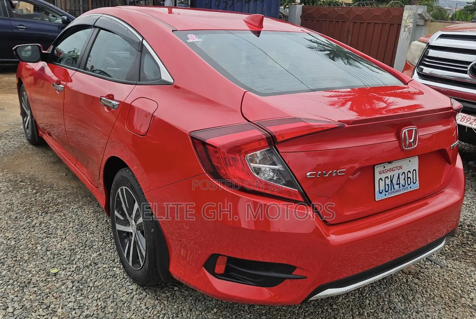 Honda Civic Touring Sedan 2020 Red