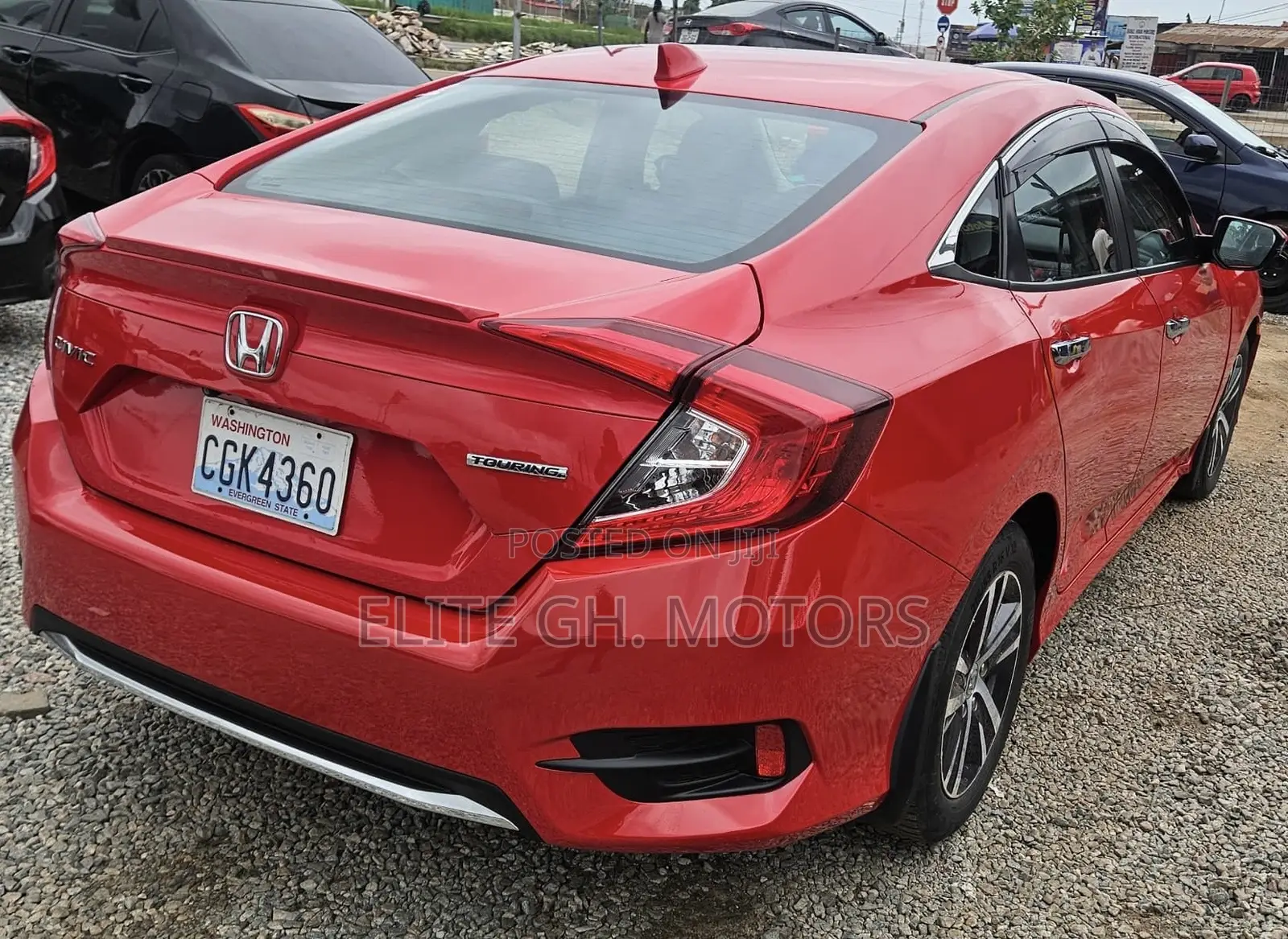 Honda Civic Touring Sedan 2020 Red