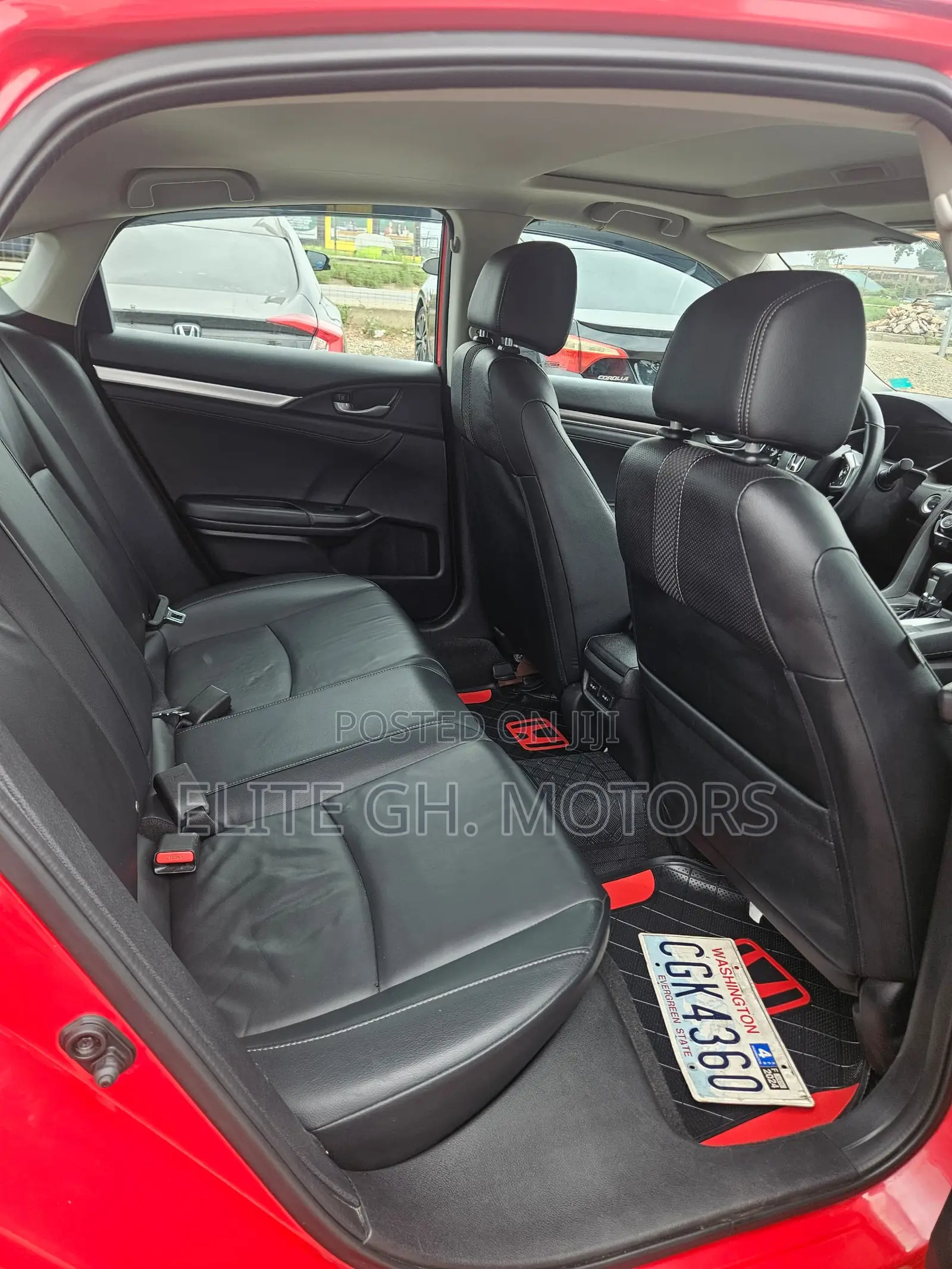 Honda Civic Touring Sedan 2020 Red
