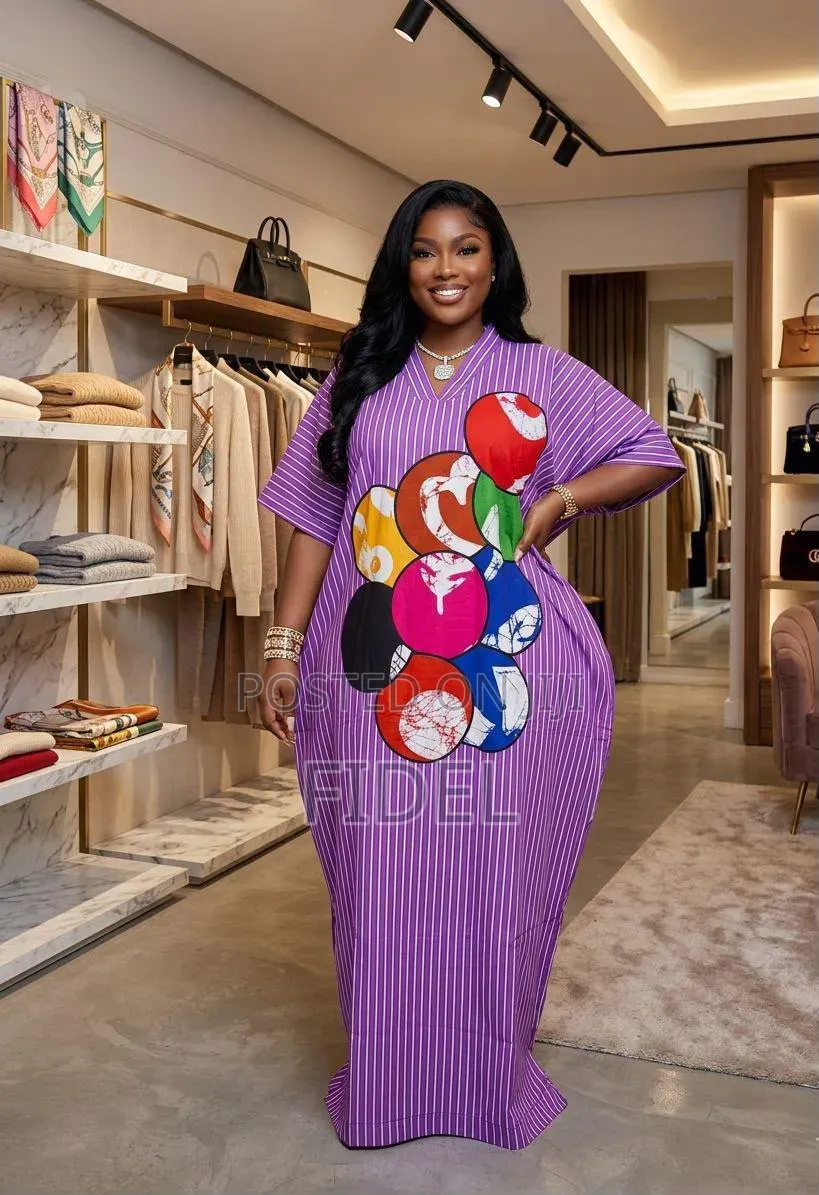 Elegant Maxi Dress With Pocket – Available in Different Colors