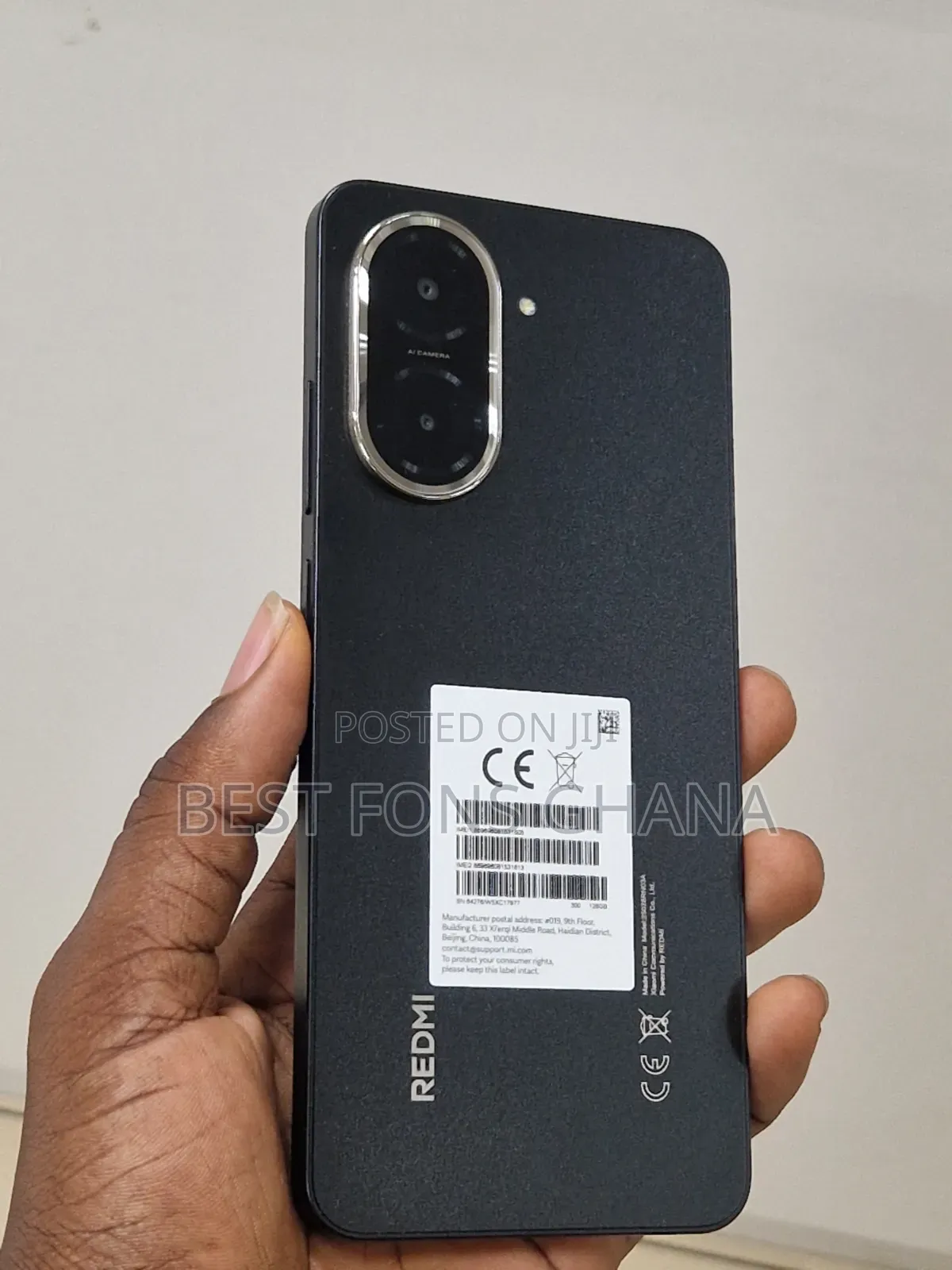 New Xiaomi Redmi A5 4G 128 GB Black