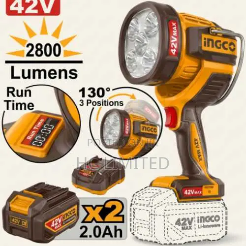 Ingco Cordless Work Lamp - Cwli20887