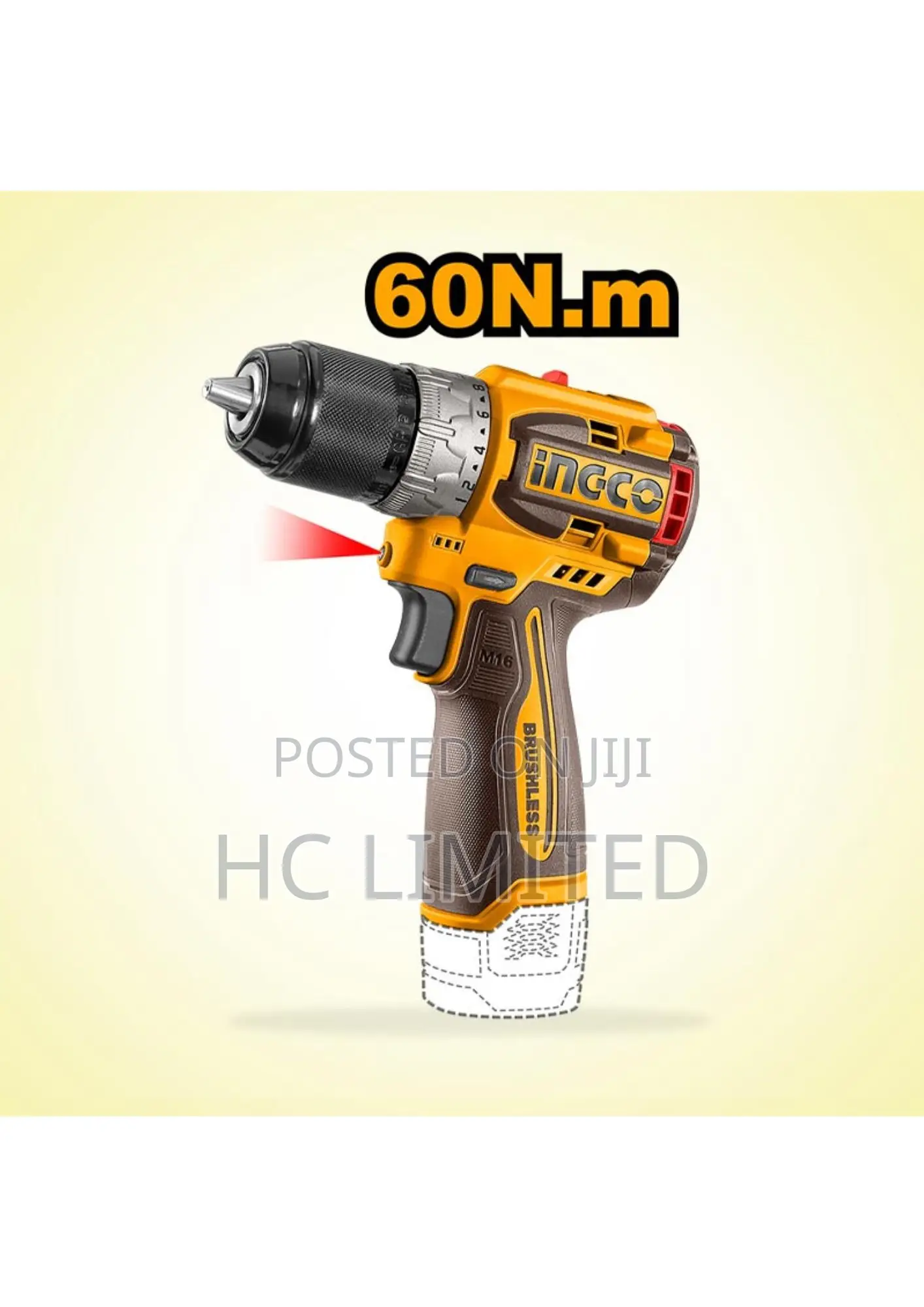 Ingco 16v Drill + Cordless Blender Combo - Ckli1628