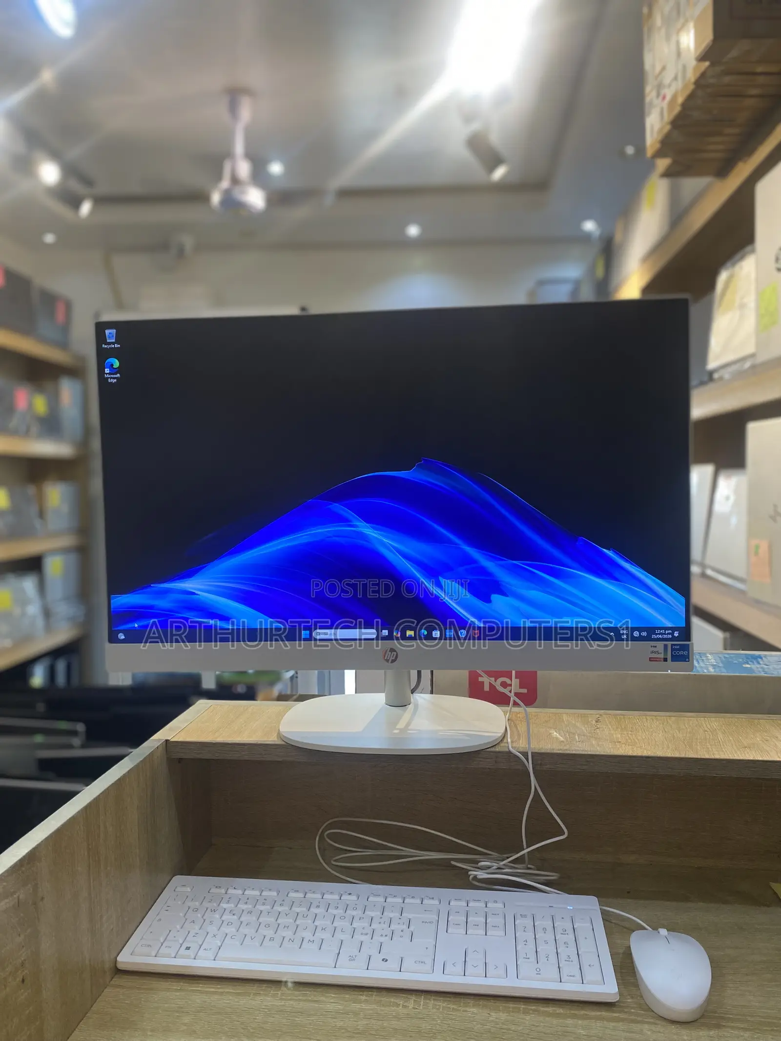 New Desktop Computer HP 200 G4 All-in-One 16GB Intel Core i5 SSD 512GB