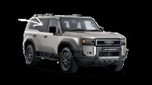 2024 Toyota Landcruiser Prado Rear Right Door Glass Available